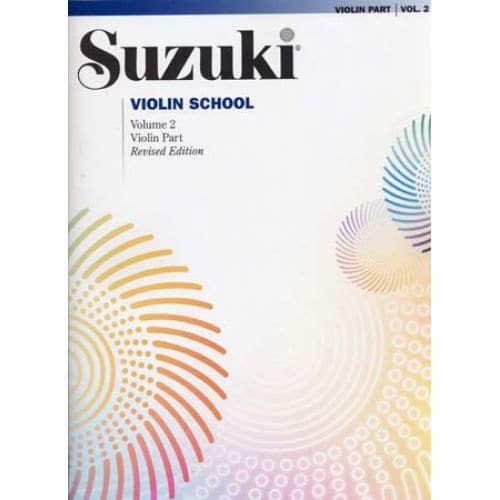 SUZUKI VIOLIN SCHOOL VIOLIN PART VOL.2 REV. EDITION