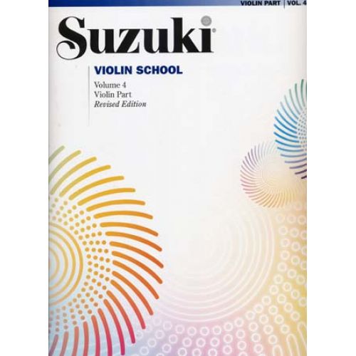 Suzuki Violin School Violin Part Vol.4 Rev. Edition - Violon
