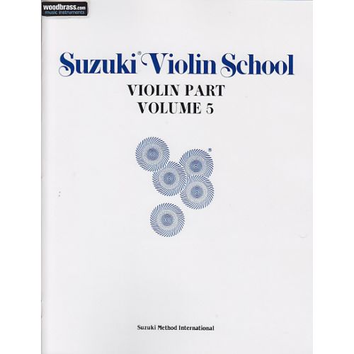  Suzuki Violin School Violin Part Vol.5 - Violon