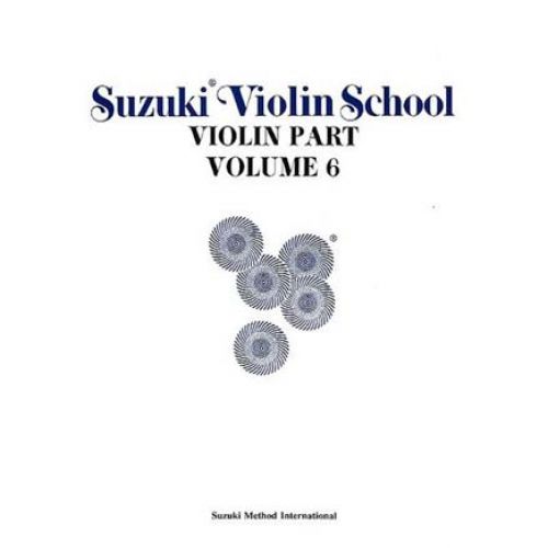  Suzuki Violin School - Violin Part Vol. 6