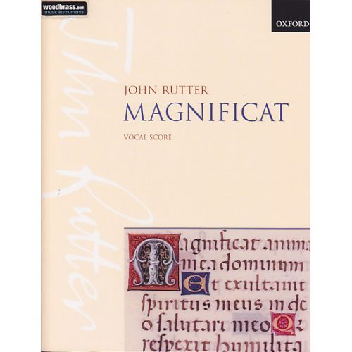 RUTTER J. - MAGNIFICAT - REDUCTION CHANT ET PIANO