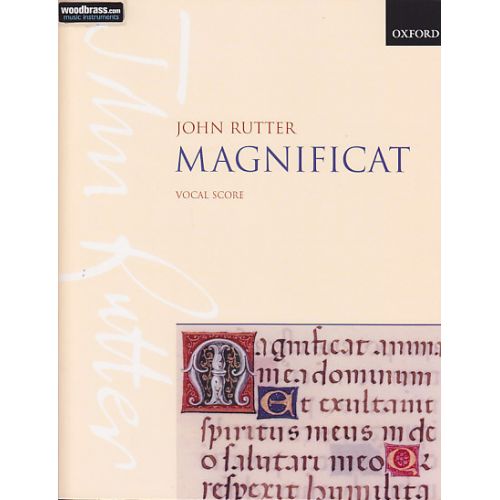 OXFORD UNIVERSITY PRESS RUTTER J. - MAGNIFICAT - REDUCTION CHANT ET PIANO