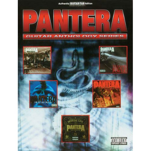 PANTERA - GUITAR ANTHOLOGY - GUITAR TAB