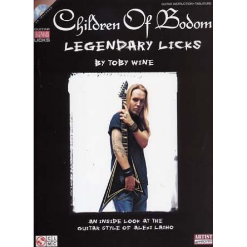 CHILDREN OF BODOM - LEGENDARY LICKS + CD - GUITAR TAB