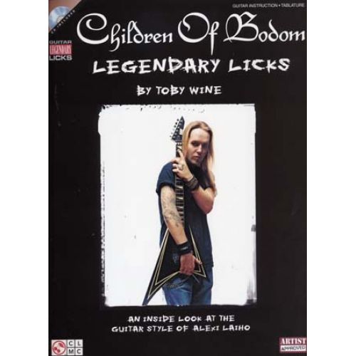 CHERRY LANE CHILDREN OF BODOM - LEGENDARY LICKS + CD - GUITAR TAB