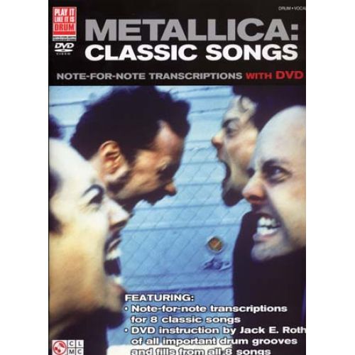 METALLICA - CLASSIC SONGS + DVD - DRUM