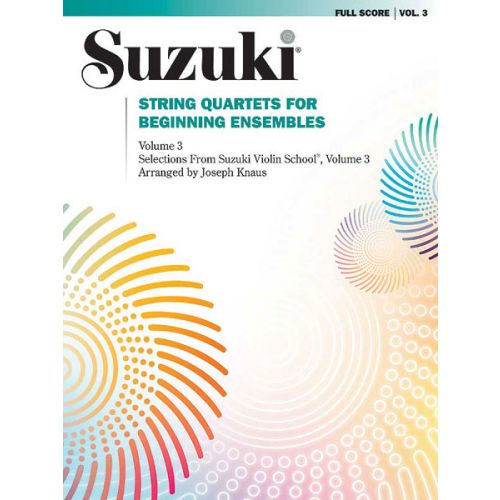 ALFRED PUBLISHING STRING QUARTETS FOR BEGIN 3 - STRING QUARTET