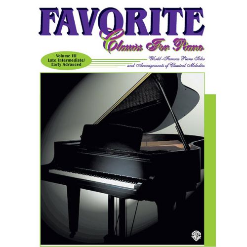 FAVOURITE CLASSICS VOL3 + CD - PIANO