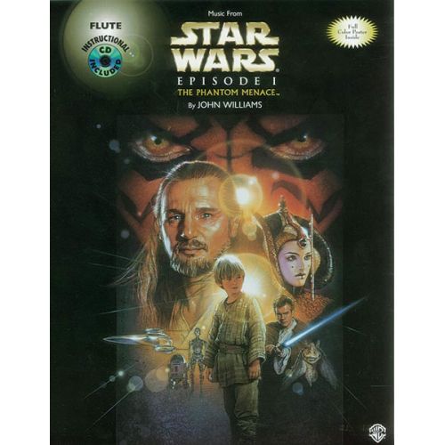 WILLIAMS JOHN - STAR WARS I: PHANTOM MENACE + CD - FLUTE