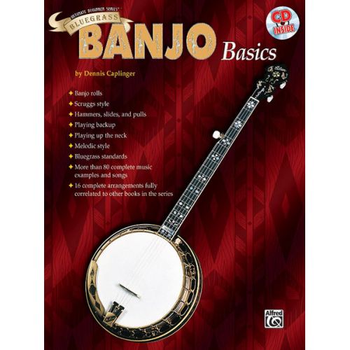ALFRED PUBLISHING ULTIMATE BEGINNER SERIES : BLUEGRASS BANJO BASICS - GUITAR