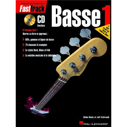 HAL LEONARD FAST TRACK BASSE VOL.1 + CD