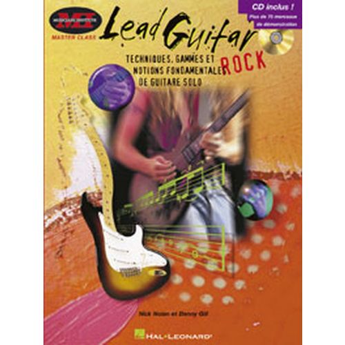NOLAN/GILL - LEAD GUITAR ROCK + CD - GUITARE