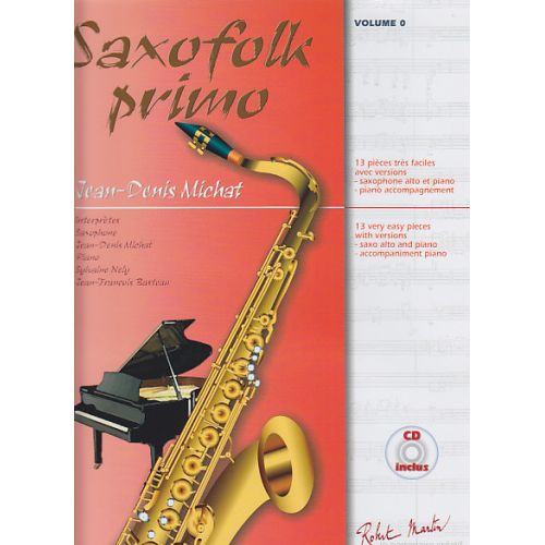  Michat J. D. - Saxofolk Primo + Cd - Saxophone