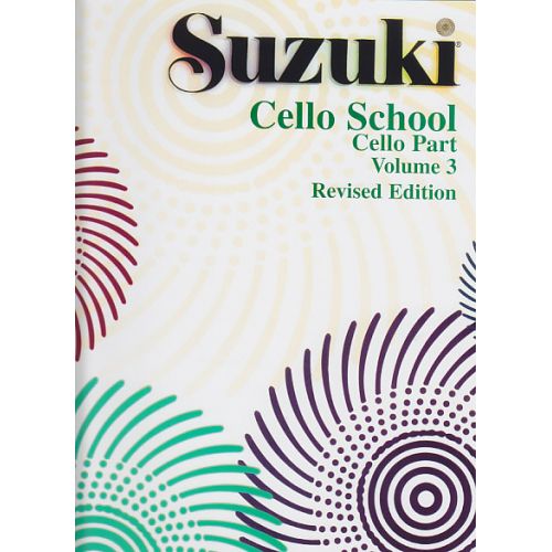SUZUKI CELLO SCHOOL PART VOL.3