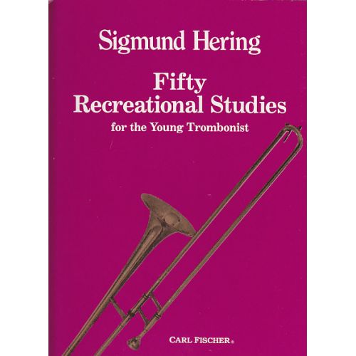 HERING - 50 RECREATIONAL STUDIES - TROMBONE