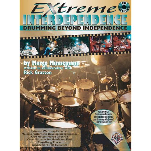 MINNEMANN MARCO - EXTREME INTERDEPENDENCE + CD - DRUMS & PERCUSSION