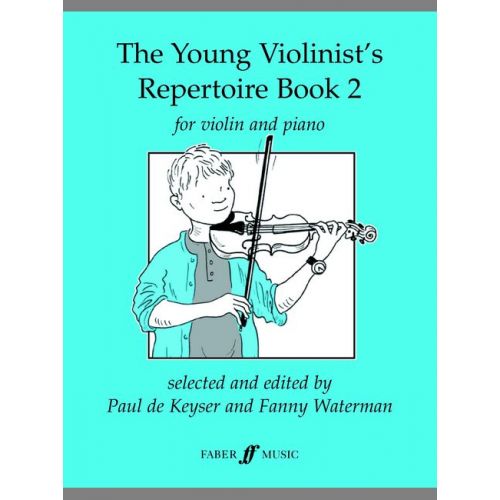 DE KEYSER PAUL - YOUNG VIOLINIST'S REPERTOIRE BOOK 2 - VIOLIN