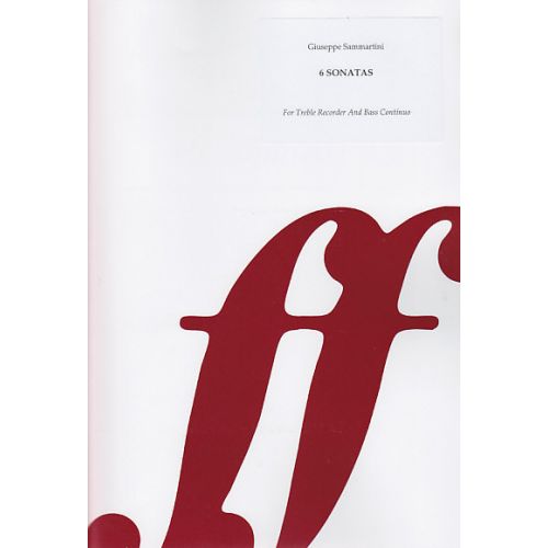 FABER MUSIC SAMMARTINI 6 SONATAS