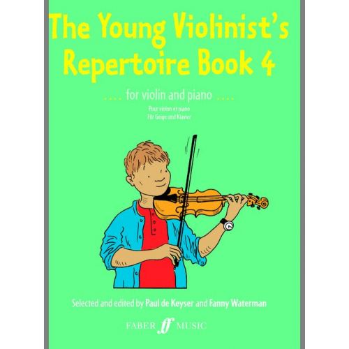 DE KEYSER PAUL - YOUNG VIOLINIST'S REPERTOIRE BOOK 4 - VIOLIN