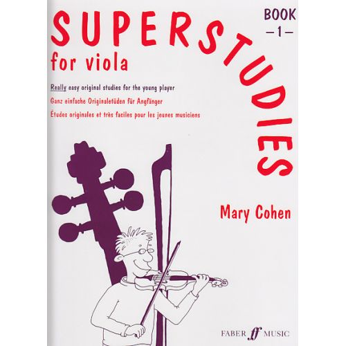 FABER MUSIC Cohen Mary - Superstudies For Viola Vol.1