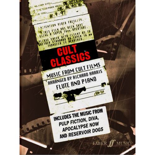 FABER MUSIC HARRIS RICHARD - CULT CLASSICS - FLUTE AND PIANO