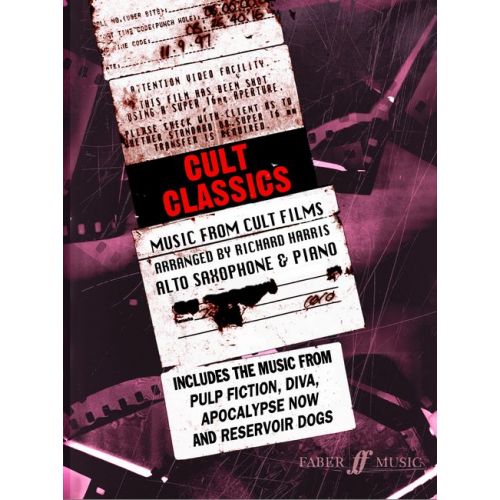 FABER MUSIC HARRIS RICHARD - CULT CLASSICS - SAXOPHONE AND PIANO