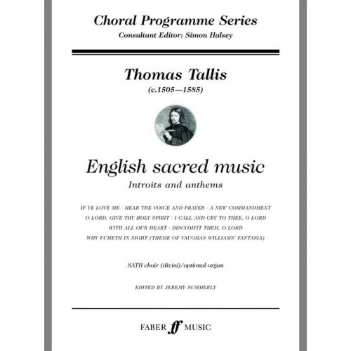 FABER MUSIC TALLIS THOMAS - ENGLISH SACRED MUSIC - SATB CHOIR (PER 10 MINIMUM)