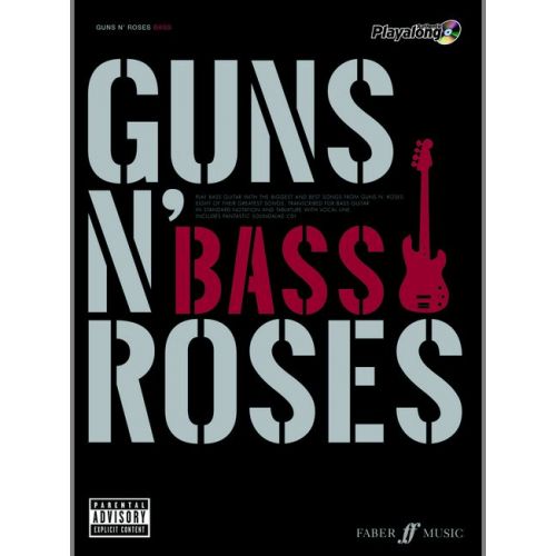 GUNS N' ROSES - AUTHENTIC BASS PLAYALONG + CD - BASS