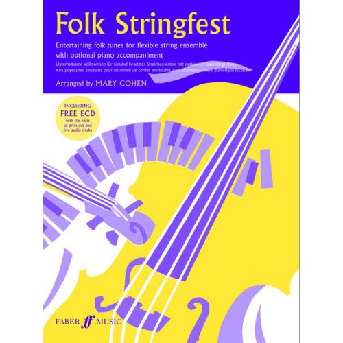  Cohen Mary  - Folk Stringfest + Cd  - String Quartet/ensemble (easy)