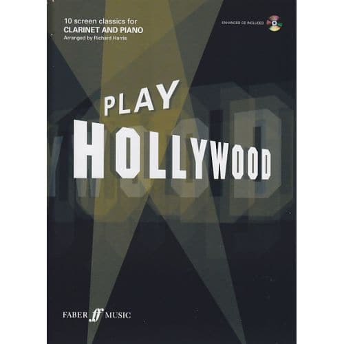 FABER MUSIC PLAY HOLLYWOOD CLARINET + CD