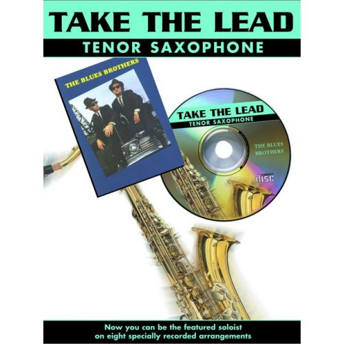FABER MUSIC TAKE THE LEAD - BLUES BROTHERS + CD - SAXOPHONE AND PIANO 