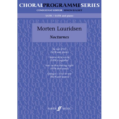 LAURIDSEN MORTEN - NOCTURNES - MIXED VOICES SATB (PER 10 MINIMUM)