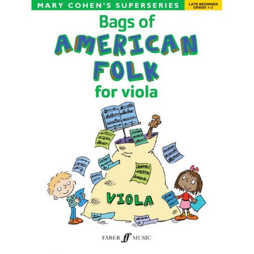  Cohen Mary - Bags Of American Folk For Viola - Viola Solo