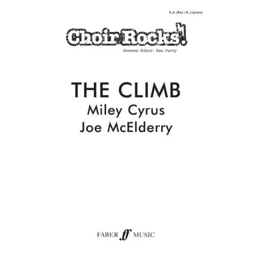  Cyrus M/mcelderry J - Climb, The - Choir Rocks! (par 10 Minimum)