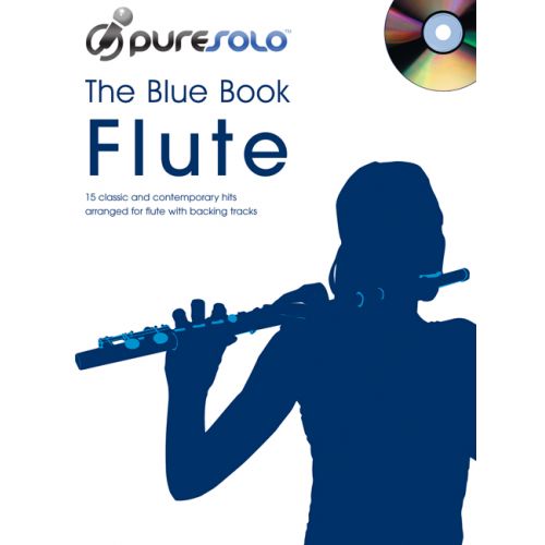 FABER MUSIC PURESOLO - BLUE BOOK + CD - FLUTE SOLO