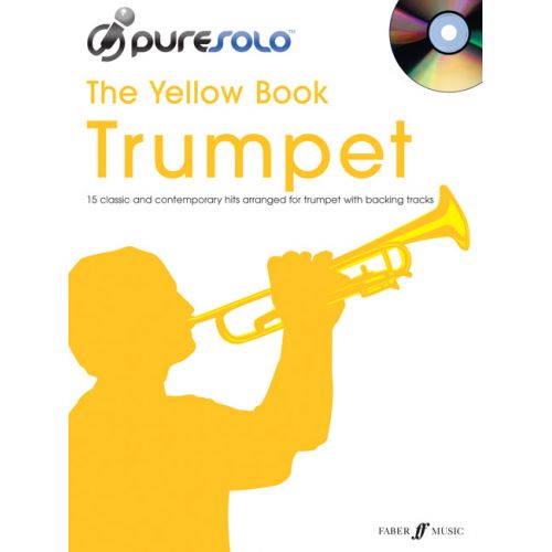 FABER MUSIC PURESOLO YELLOW BOOK + CD - TRUMPET