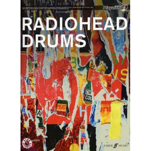 RADIOHEAD - AUTHENTIC DRUMS PLAYALONG + CD