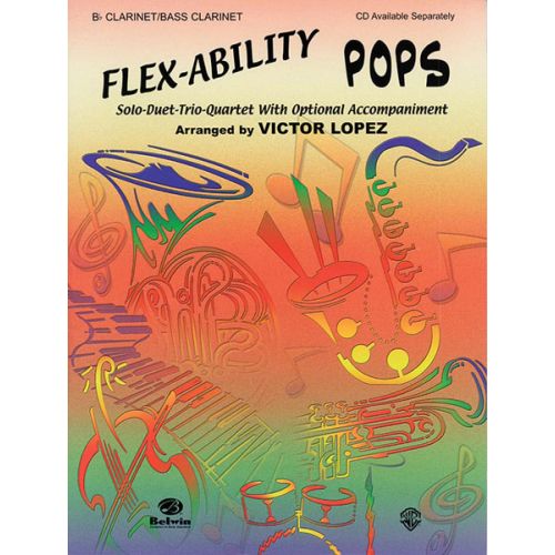 ALFRED PUBLISHING FLEX ABILITY POPS - CLARINET AND PIANO