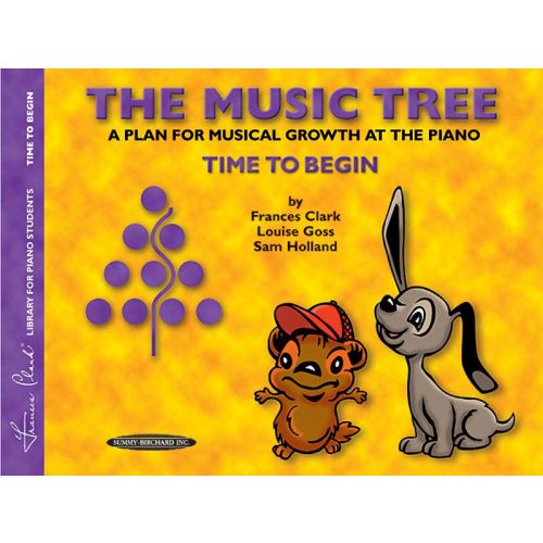 MUSIC TREE TIME TO BEGIN STUDENT - PIANO