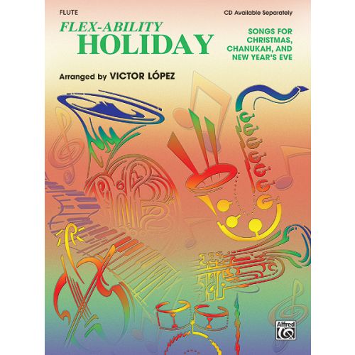 ALFRED PUBLISHING FLEX ABILITY HOLIDAY - FLUTE AND PIANO