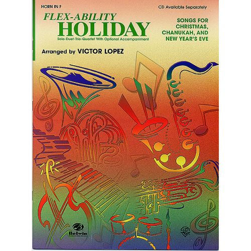 ALFRED PUBLISHING FLEX ABILITY HOLIDAY - TENOR SAX