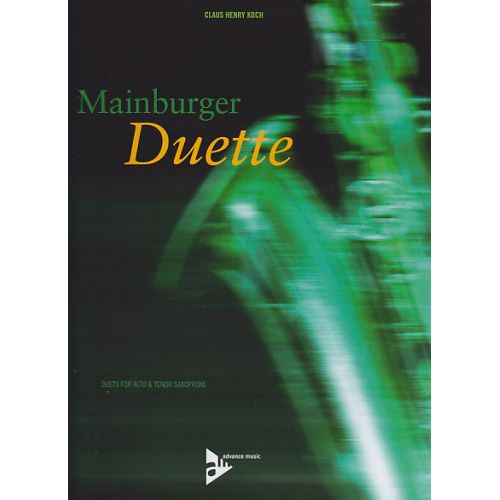 ADVANCE MUSIC KOCH C. H. - MAINBURGER DUETTE - SAXOPHONES