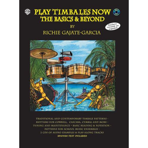 ALFRED PUBLISHING GAJATE-GARCIA RICHIE - PLAY TIMBALES NOW + CD - DRUM