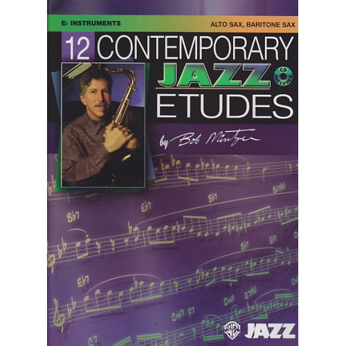  Bob Mintzer - 12 Contemporary Jazz Etudes Sax Alto And Baritone + Cd