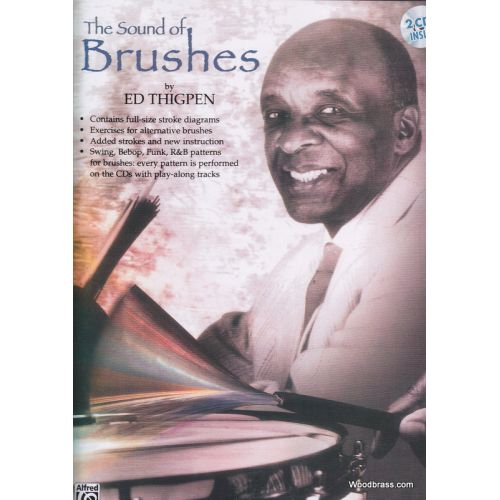 ALFRED PUBLISHING THIGPEN ED - THE SOUND OF BRUSHES + CD 