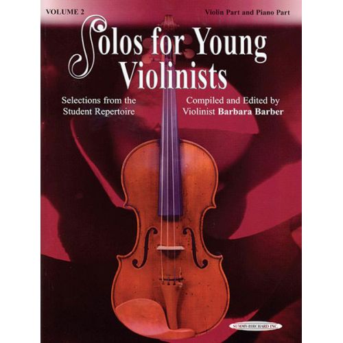 BARBER BARBARA - SOLOS FOR YOUNG VIOLINISTS 2 - VIOLIN AND PIANO