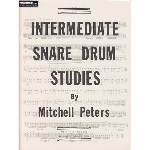 PETERS MITCHELL - INTERMEDIATE SNARE DRUM STUDIES