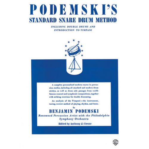 PODEMSKI B. - PODEMSKI'S STANDARD SNARE DRUM METHOD - DRUM
