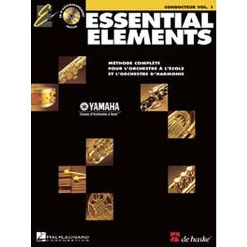 ESSENTIAL ELEMENTS VOL.1 + CD - CONDUCTEUR