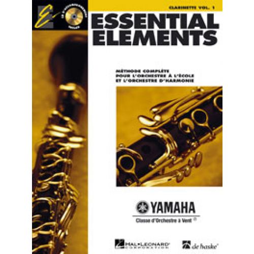 ESSENTIAL ELEMENTS VOL.1 + CD - CLARINETTE